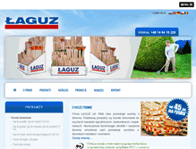 Tablet Screenshot of laguz.pl